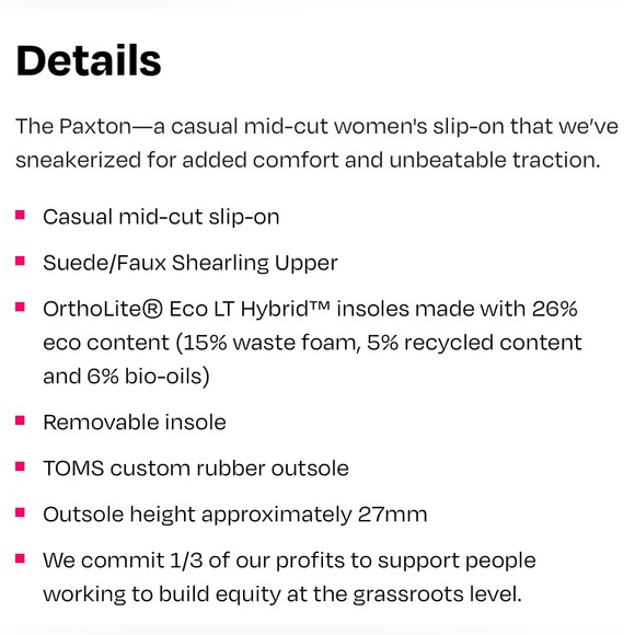 TOMS Paxton Slip On in Forged Iron - Picture 12 of 12